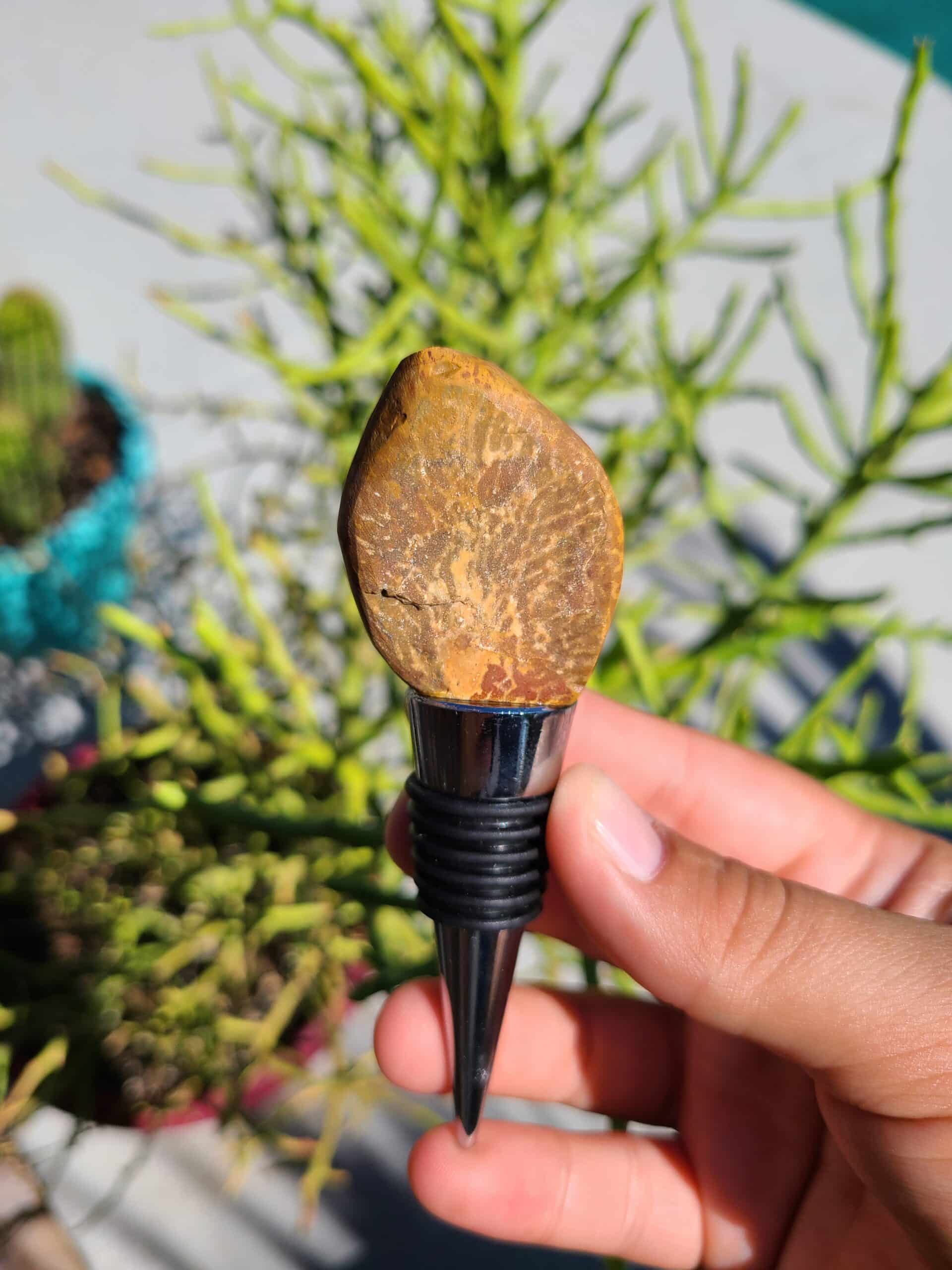 Natural Stone Wine Stopper